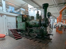 Werkbahnlokomotive 13 (Rahmentanklokomotive) der Skånska Cement-AB, Typ "XLV an" des Herstellers Locomotivfabrik Krauss & Cie (Fzg.-Nr. 6051), Baujahr 1908, im Einsatz bis 1950