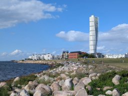 Hochhaus "Turning Torso" im Stadtteil Västra Hamnen
