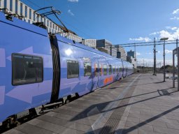 Wieder zurück in Hyllie, Ausstieg aus dem Regionalzug nach Trelleborg.